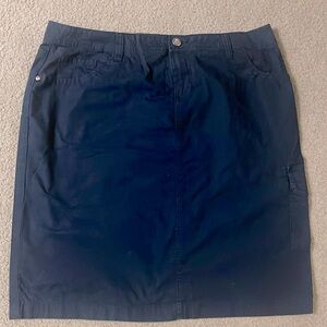 Cleo blue Cotton Skirt